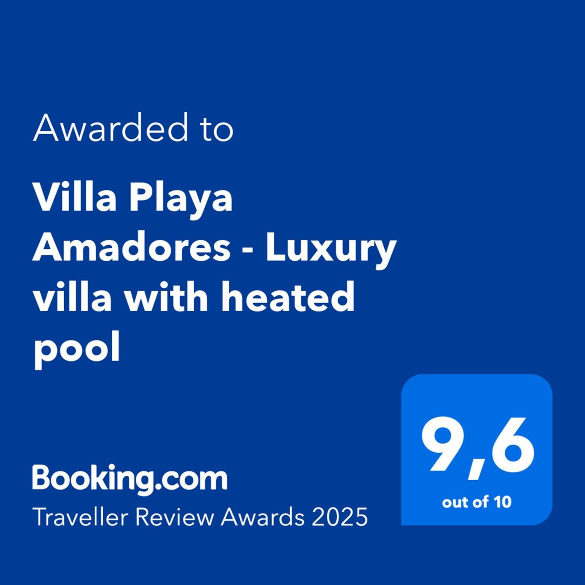 Villa Playa Amadores - Luxury Villa With Heated Pool Puerto Rico  Exterior foto